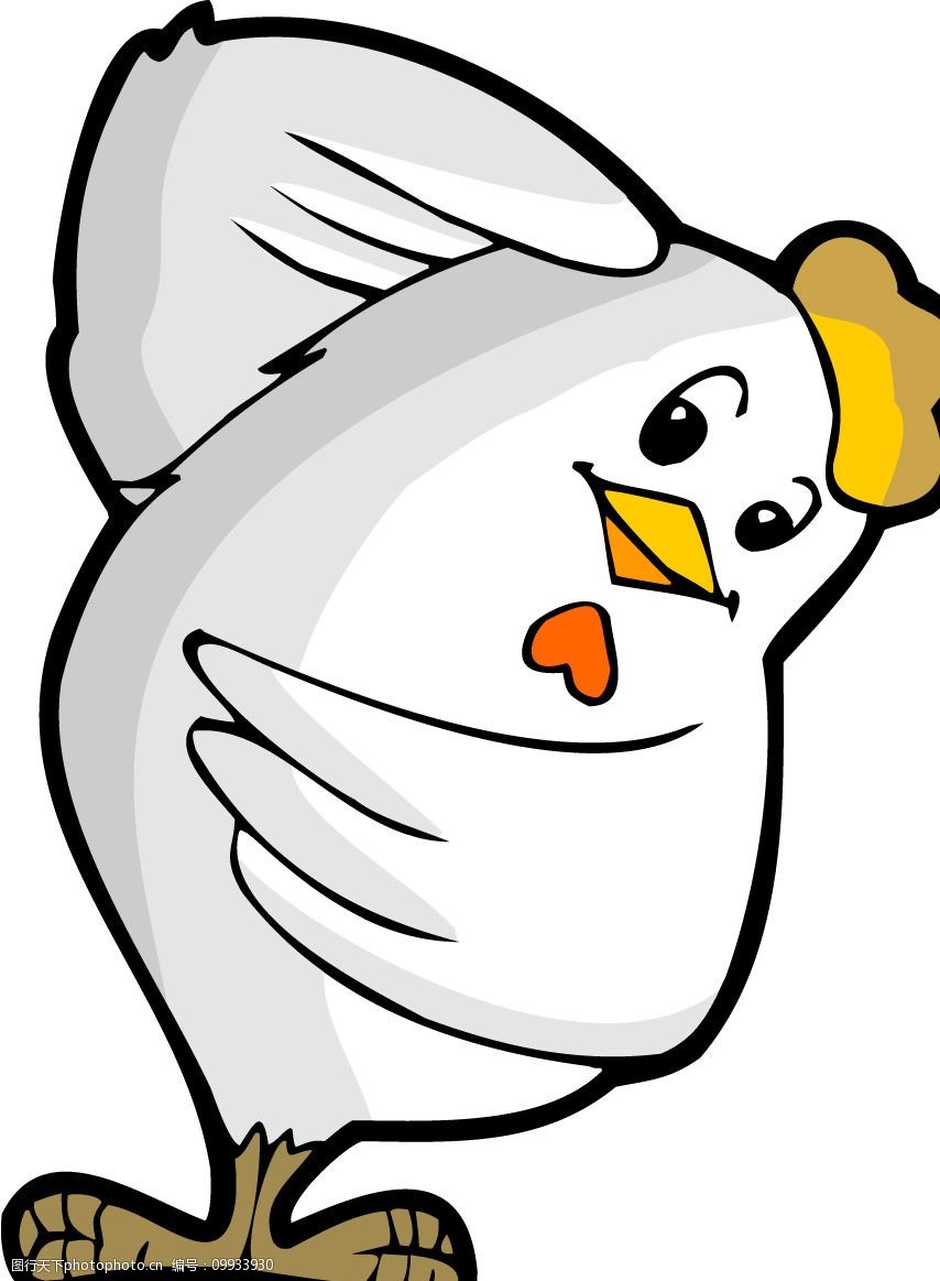 卡通鸡12图片