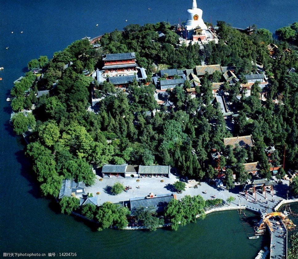 北海琼华岛图片